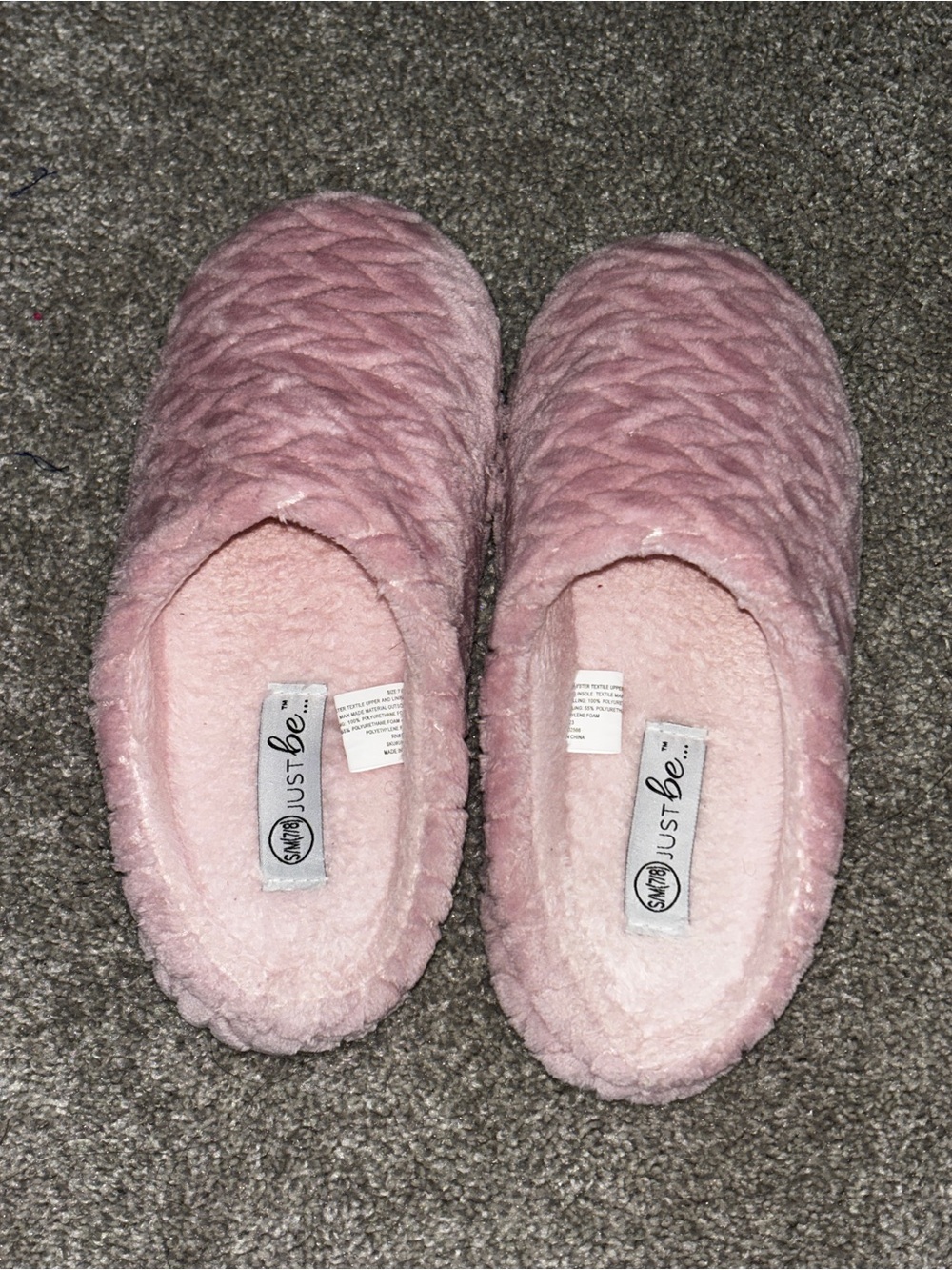 Cozy Plush Pink Women's Slippers